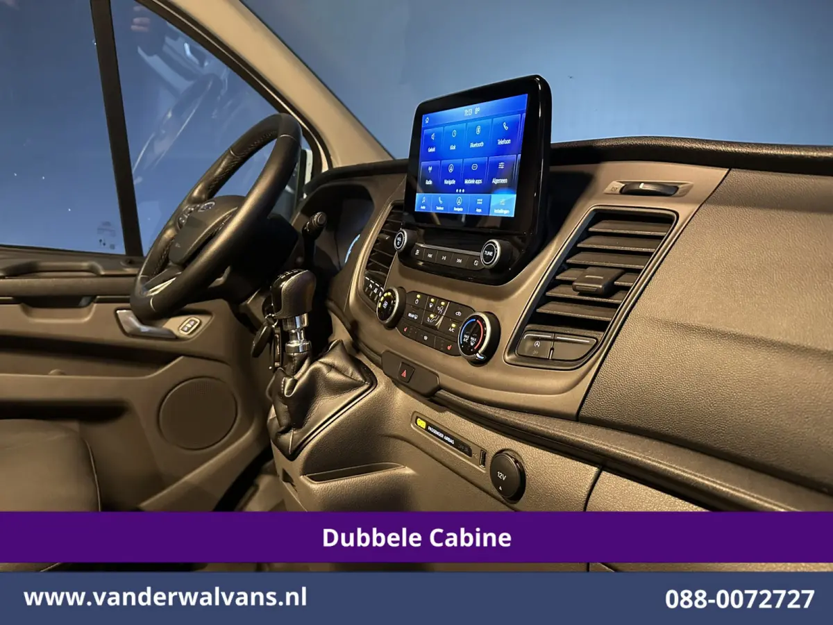 2.0 TDCI 130pk L2H1 Dubbele Cabine Euro6 Airco | 6-Zits | Xenon | Camera | Navigatie | Apple Carplay | LED Android Auto, Cruisecontrol, Stoelverwarming, Verwarmde voorruit, Parkeersensoren