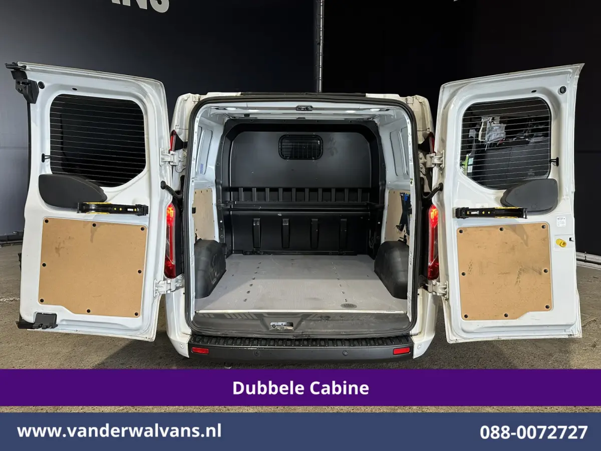 2.0 TDCI 130pk L2H1 Dubbele Cabine Euro6 Airco | 6-Zits | Xenon | Camera | Navigatie | Apple Carplay | LED Android Auto, Cruisecontrol, Stoelverwarming, Verwarmde voorruit, Parkeersensoren