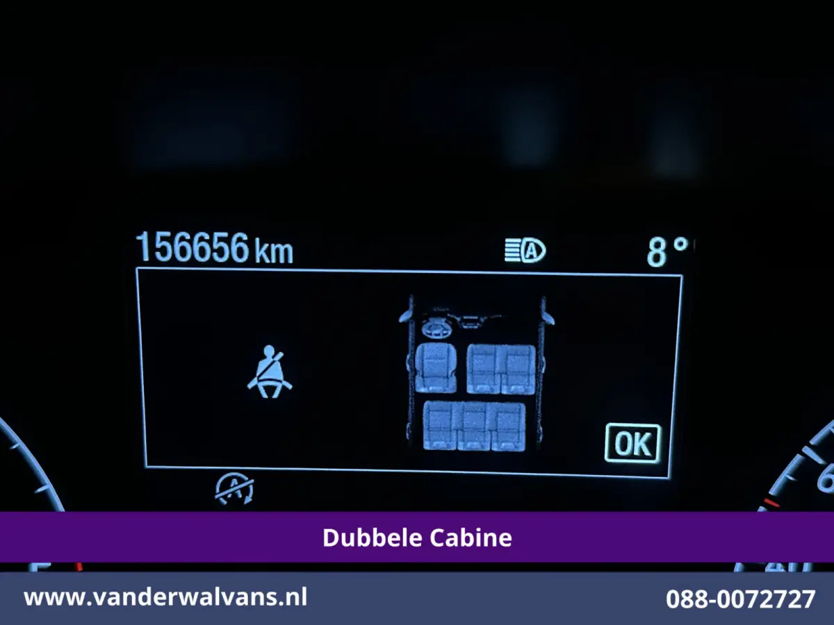 2.0 TDCI 130pk L2H1 Dubbele Cabine Euro6 Airco | 6-Zits | Xenon | Camera | Navigatie | Apple Carplay | LED Android Auto, Cruisecontrol, Stoelverwarming, Verwarmde voorruit, Parkeersensoren