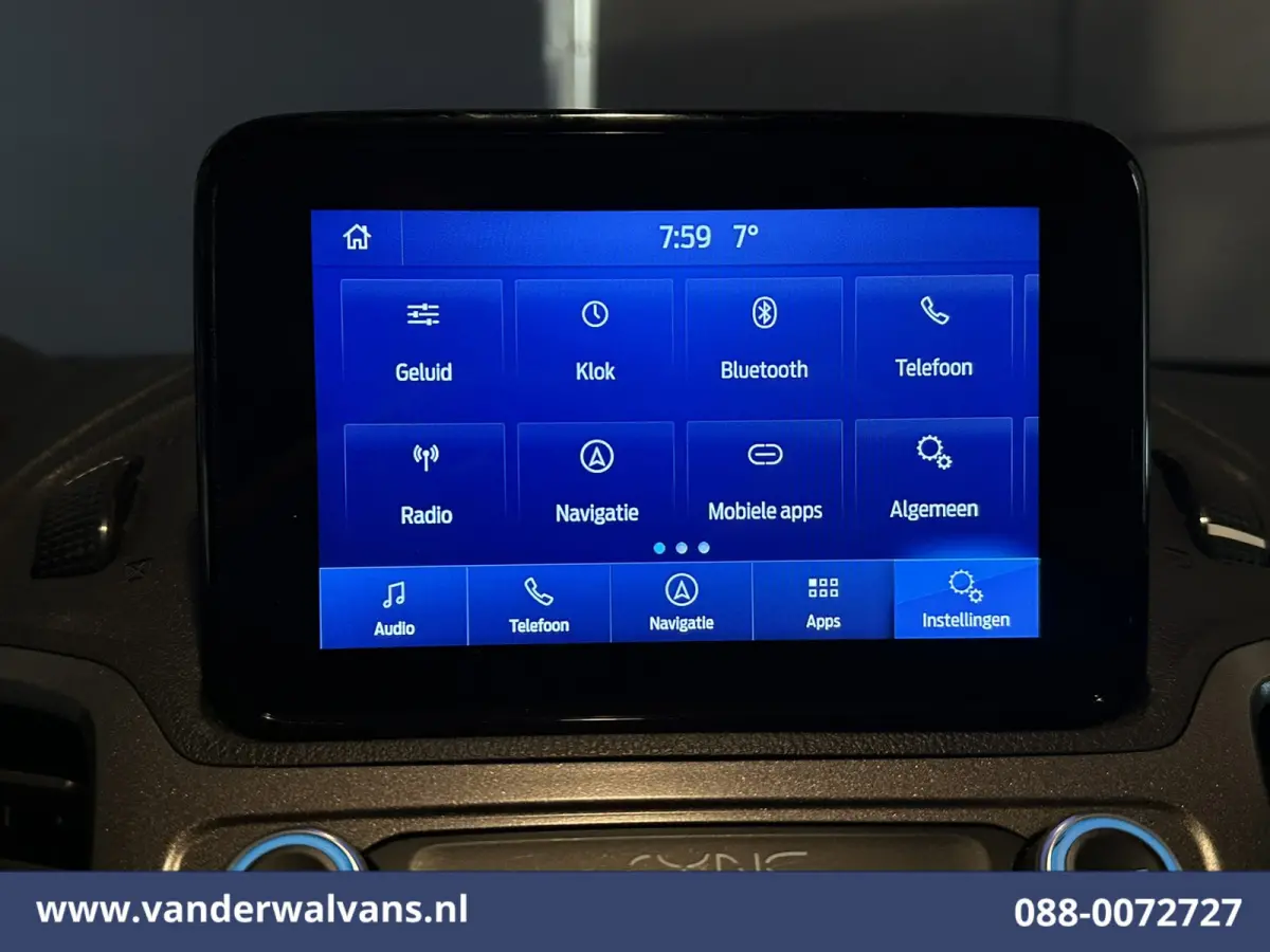 1.5 EcoBlue 100pk L2H1 Euro6 Airco | 2x zijdeur | Camera | Navigatie | Apple Carplay | Cruisecontrol Verwarmde voorruit, Parkeersensoren