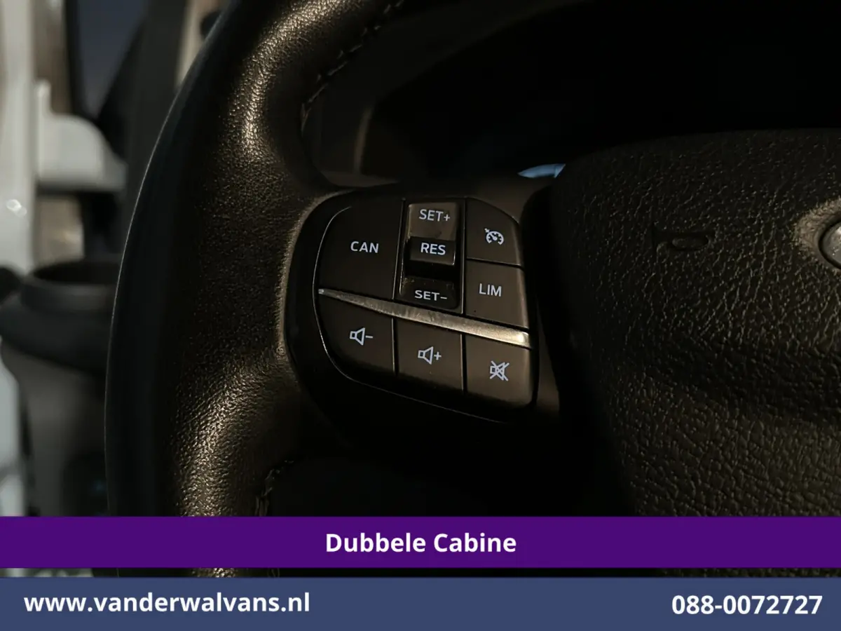 2.0 TDCI 130pk L2H1 Dubbele Cabine Inrichting Euro6 Airco | 5-Zits | Imperiaal | LED | Cruisecontrol Stoelverwarming, Parkeersensoren