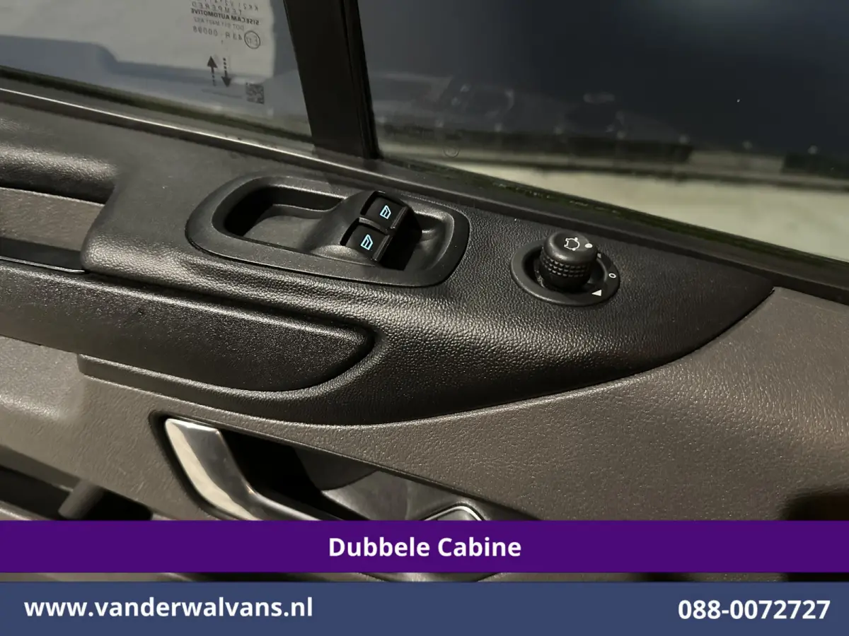 2.0 TDCI 130pk L2H1 Dubbele Cabine Inrichting Euro6 Airco | 5-Zits | Imperiaal | LED | Cruisecontrol Stoelverwarming, Parkeersensoren