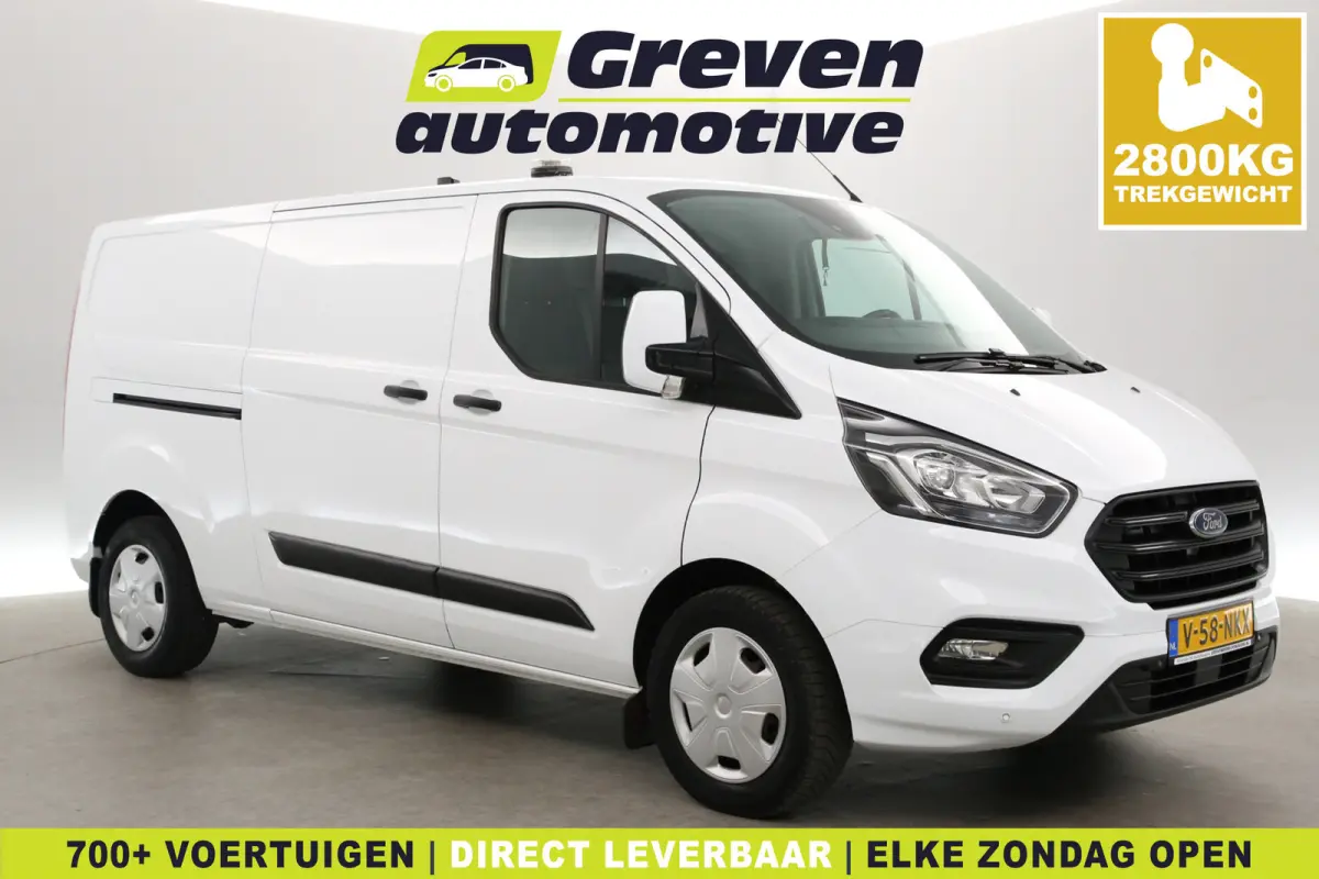 2.0 TDCI L2H1 170PK | 2800KG Trekgew. | Airco | Cruise | 3 Zits | Trekhaak | Parkeersens.