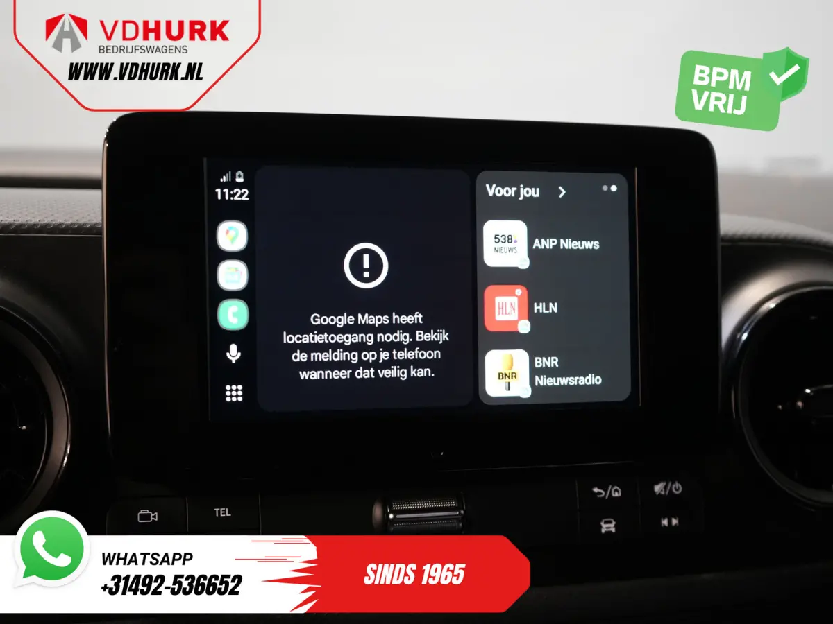 110 CDI Aut. L2 NL Auto/ Carplay/ Cruise/ Camera/ Trekhaak/ Airco/ LMV