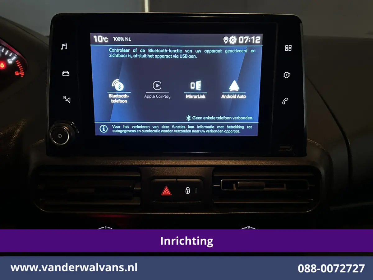 1.5 BlueHDI 102pk L1H1 inrichting Omvormer Euro6 Airco | Trekhaak | Apple Carplay | Cruisecontrol Android auto, Dakdragers, parkeersensoren,