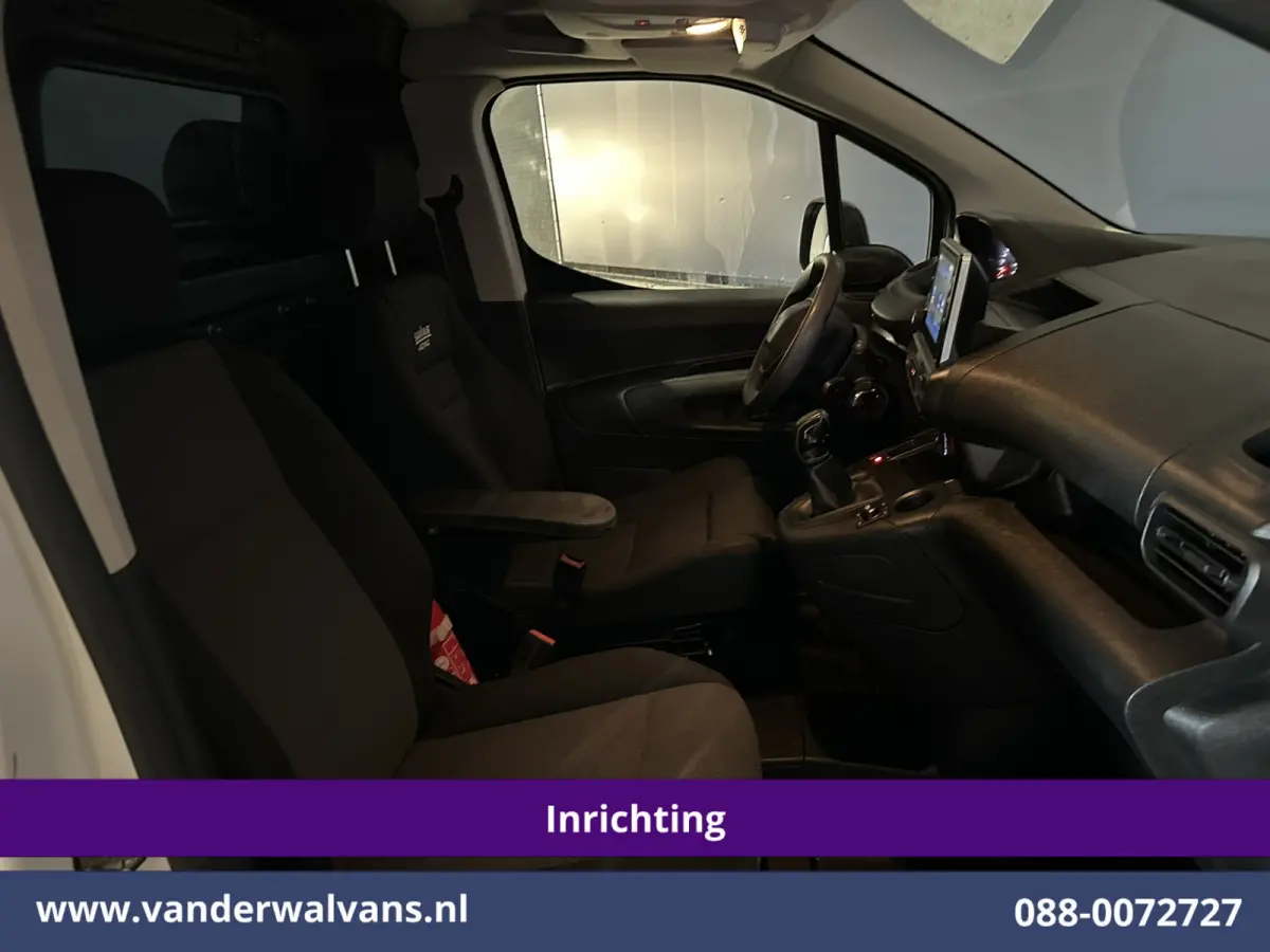 1.5 BlueHDI 102pk L1H1 inrichting Omvormer Euro6 Airco | Trekhaak | Apple Carplay | Cruisecontrol Android auto, Dakdragers, parkeersensoren,