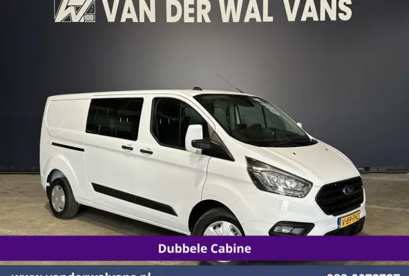 2.0 TDCI 131pk L2H1 Dubbele Cabine Euro6 Airco | 5-Zits | Camera | LED | 2800kg Trekhaak | Apple Carplay Cruisecontrol, Android Auto, Stoelverwarming, Verwarmde Voorruit, Parkeersensoren
