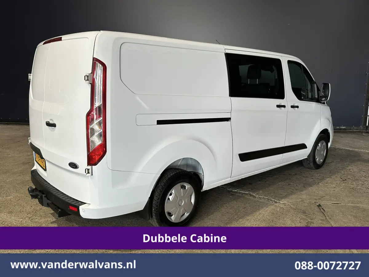 2.0 TDCI 131pk L2H1 Dubbele Cabine Euro6 Airco | 5-Zits | Camera | LED | 2800kg Trekhaak | Apple Carplay Cruisecontrol, Android Auto, Stoelverwarming, Verwarmde Voorruit, Parkeersensoren