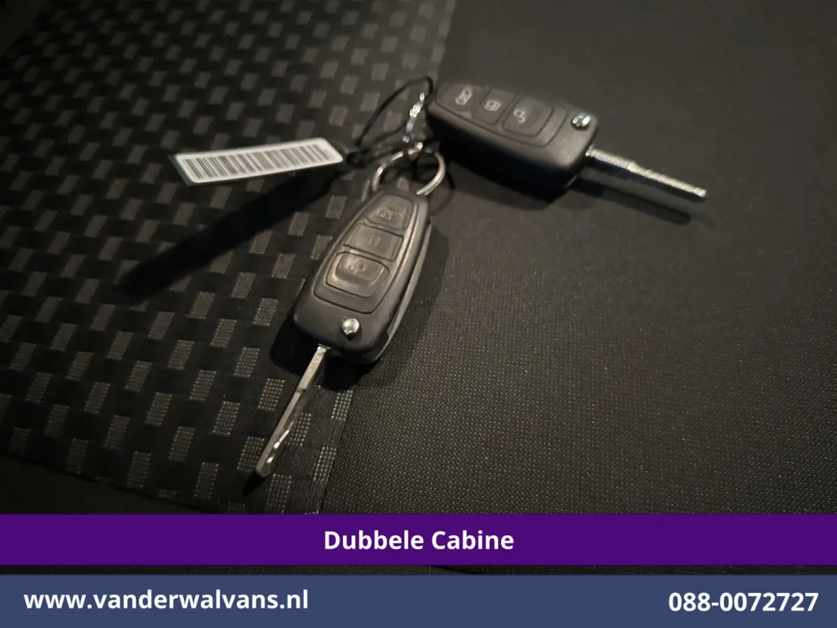 2.0 TDCI 131pk L2H1 Dubbele Cabine Euro6 Airco | 5-Zits | Camera | LED | 2800kg Trekhaak | Apple Carplay Cruisecontrol, Android Auto, Stoelverwarming, Verwarmde Voorruit, Parkeersensoren
