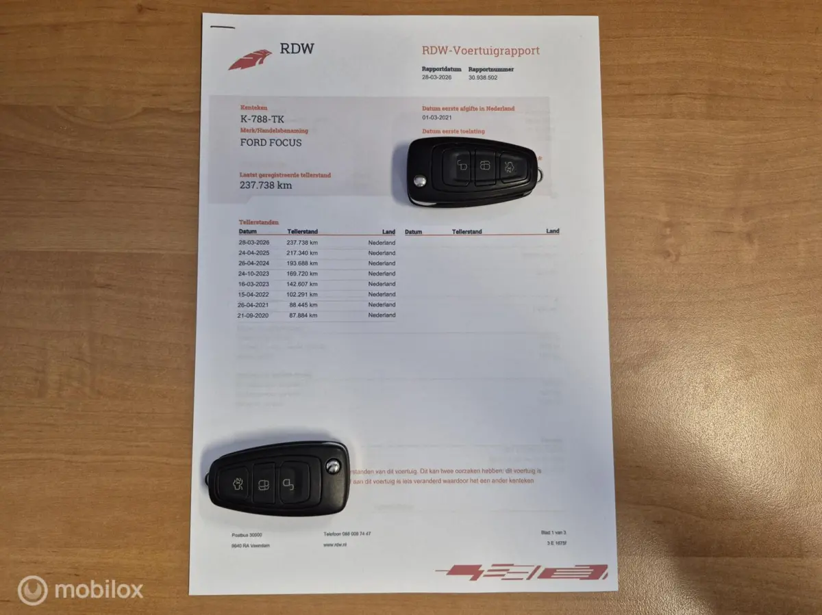 1.5 TDCI / Incl BTW Incl BPM /
