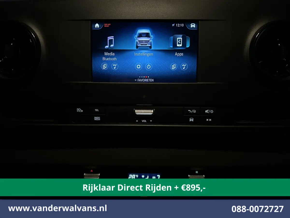 311 CDI L3H2 Euro6 *Rijklaar Direct Rijden* Airco | Camera | Apple Carplay | Android Auto Bijrijdersbank