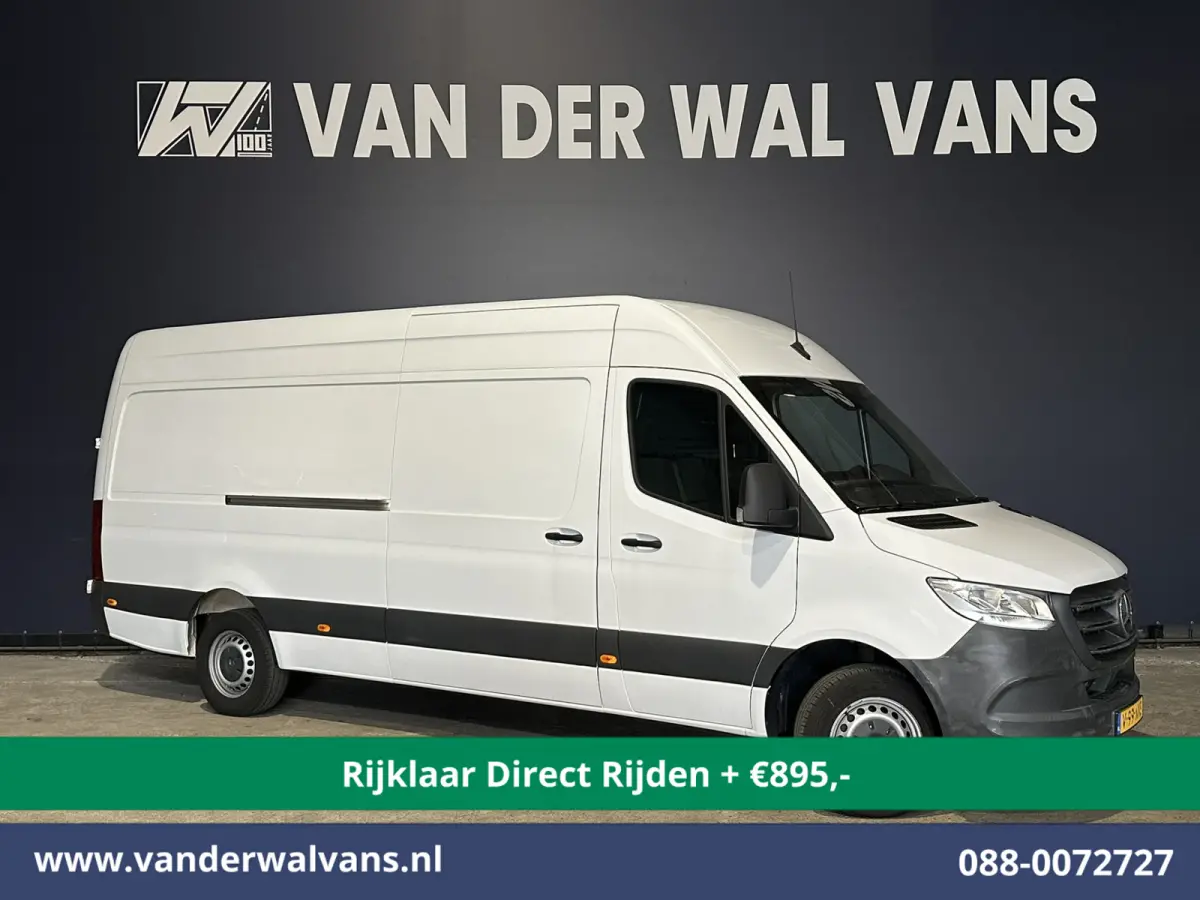 311 CDI L3H2 Euro6 *Rijklaar Direct Rijden* Airco | Camera | Apple Carplay | Android Auto Bijrijdersbank