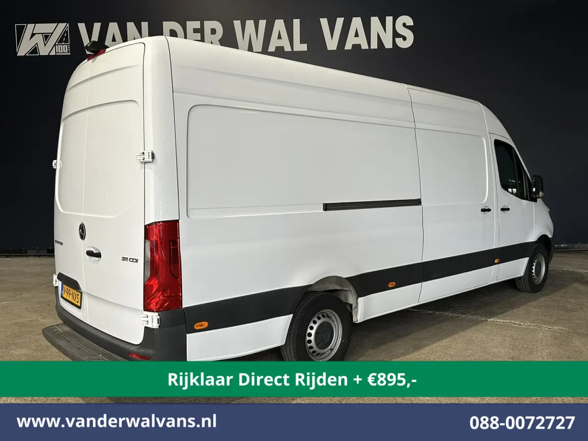 311 CDI L3H2 Euro6 *Rijklaar Direct Rijden* Airco | Camera | Apple Carplay | Android Auto Bijrijdersbank