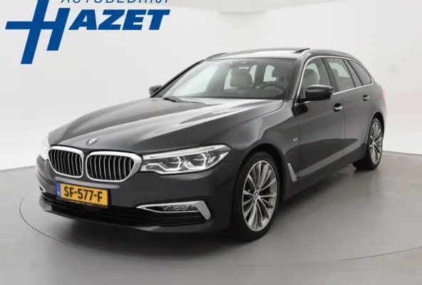 520i H.E. 184 PK AUT. LUXURY LINE + COMFORTZETELS | AFN. TREKHAAK | PANORAMA | LIVE COCKPIT | ADAPTIVE CRUISE