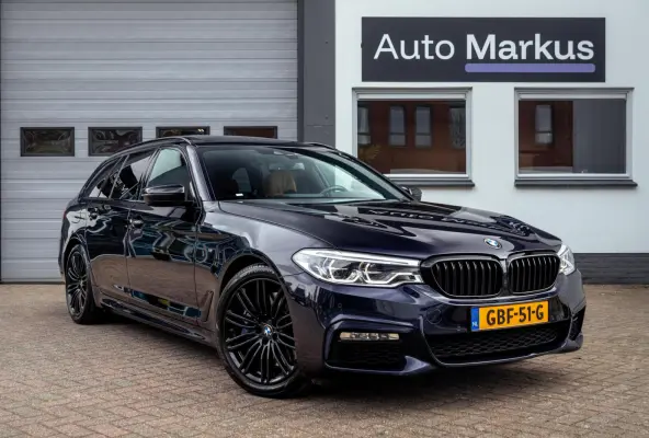 540i xDrive 3X M-Sport|Pano|Ventilatie|HUD|Comfortstoelen|Trekhaak|Adaptive LED|M Sport remmen