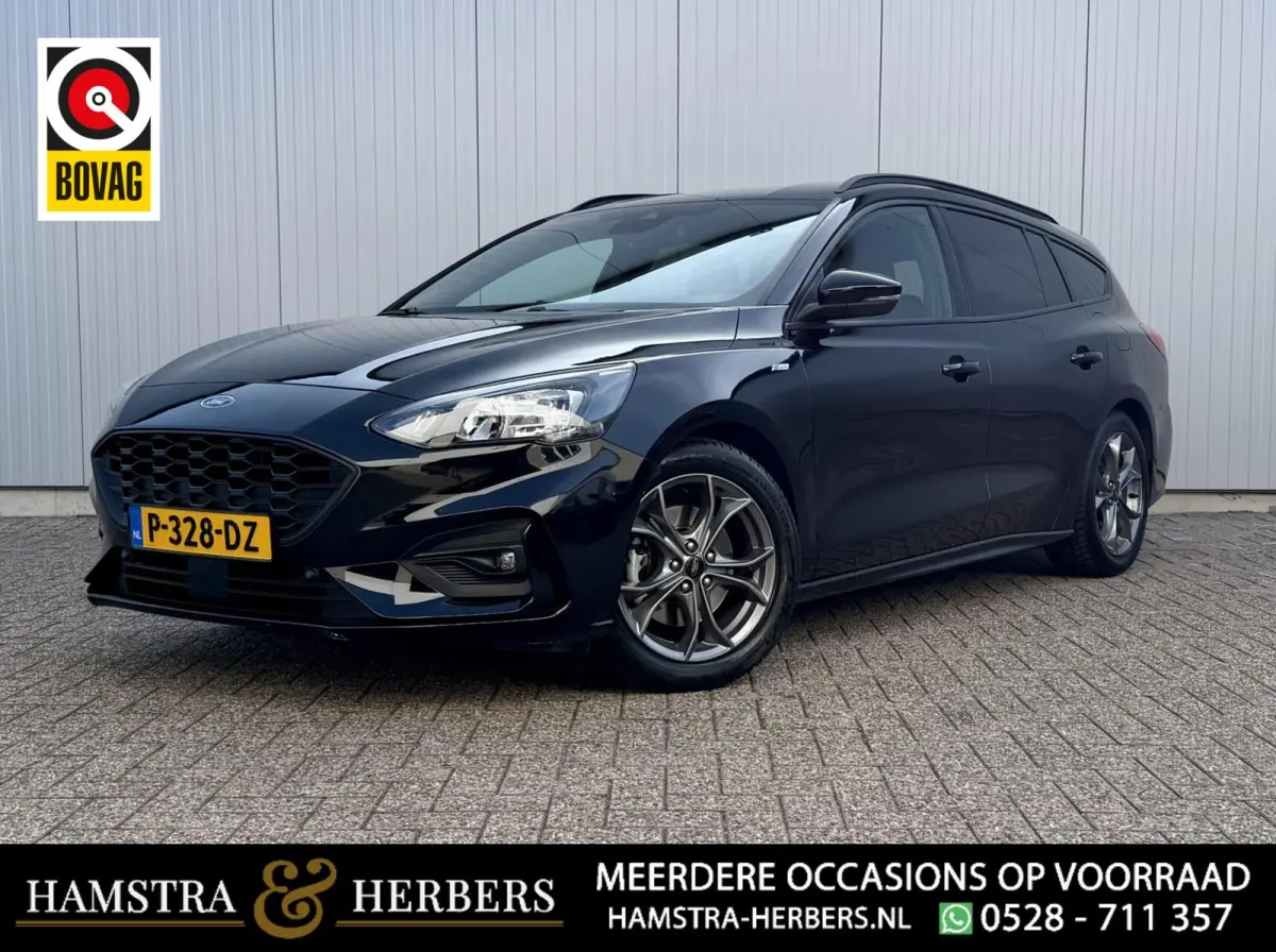1.0 EcoBoost Hybrid ST-line X zwart