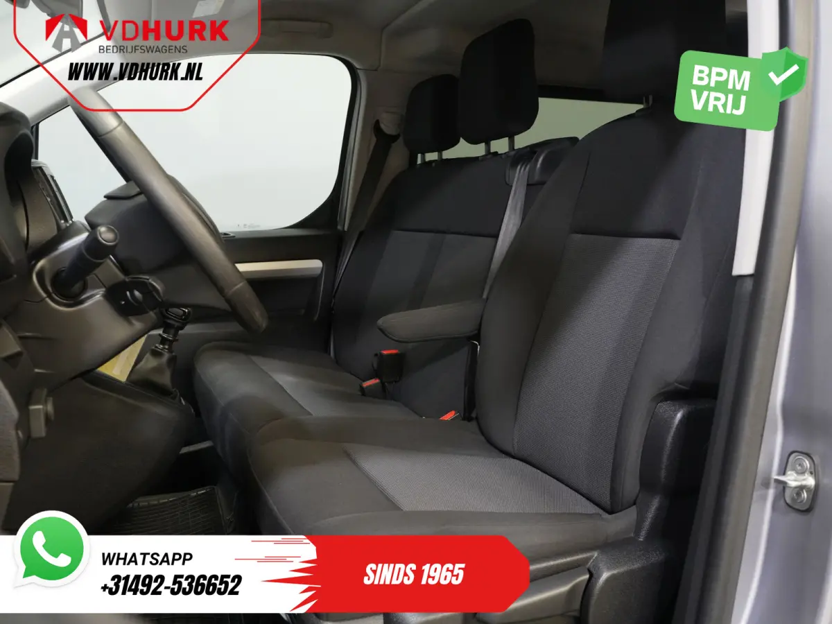 (Fiat Scudo) 2.0 MJ 145 pk DC Dubbel Cabine 6 Pers./ Camera/ Cruise/ PDC/ DAB/ Airco