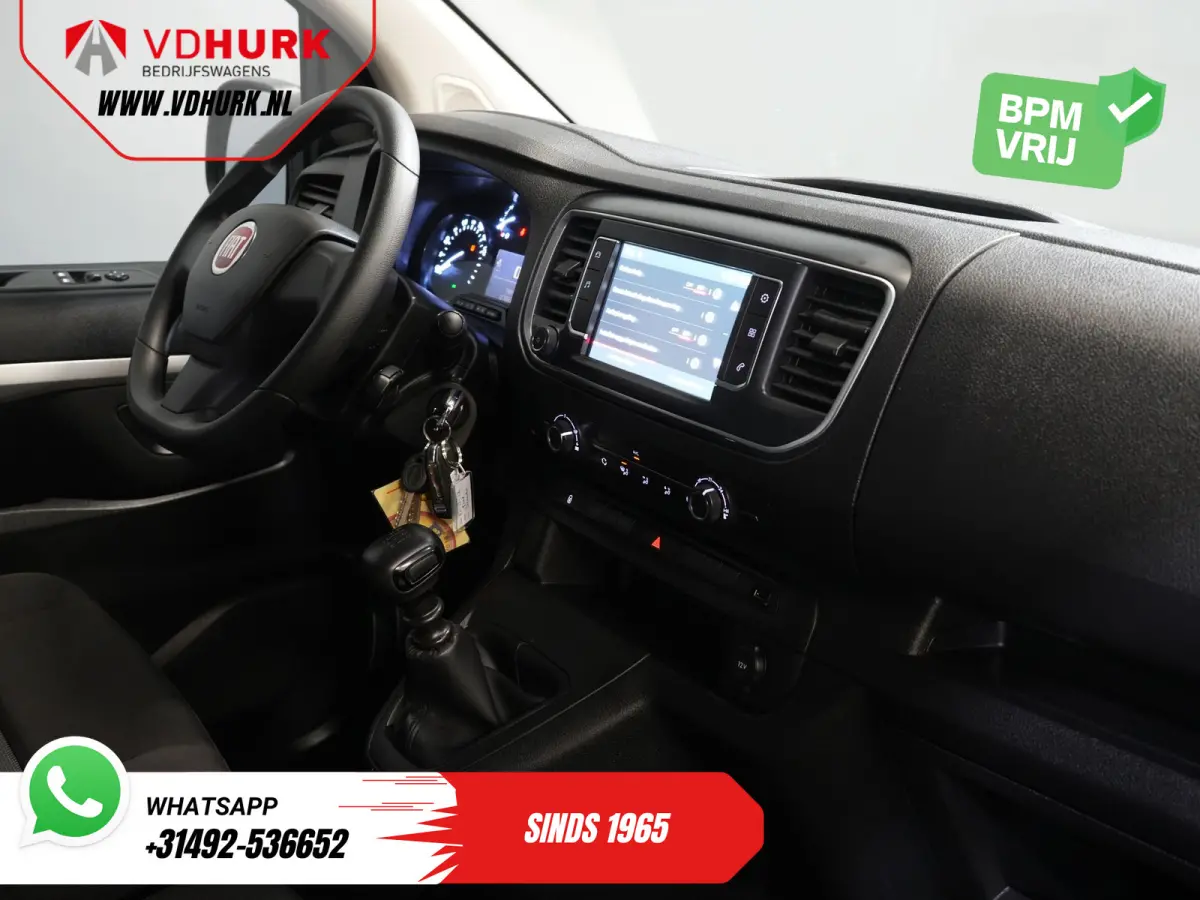 (Fiat Scudo) 2.0 MJ 145 pk DC Dubbel Cabine 6 Pers./ Camera/ Cruise/ PDC/ DAB/ Airco