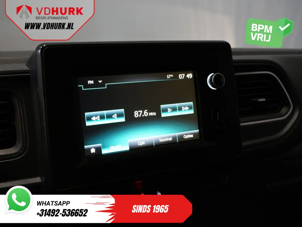 2.3 Turbo 150 pk L2H2 Carplay/ 270Gr.Deuren/ Airco/ Camera/ PDC/ Trekhaak