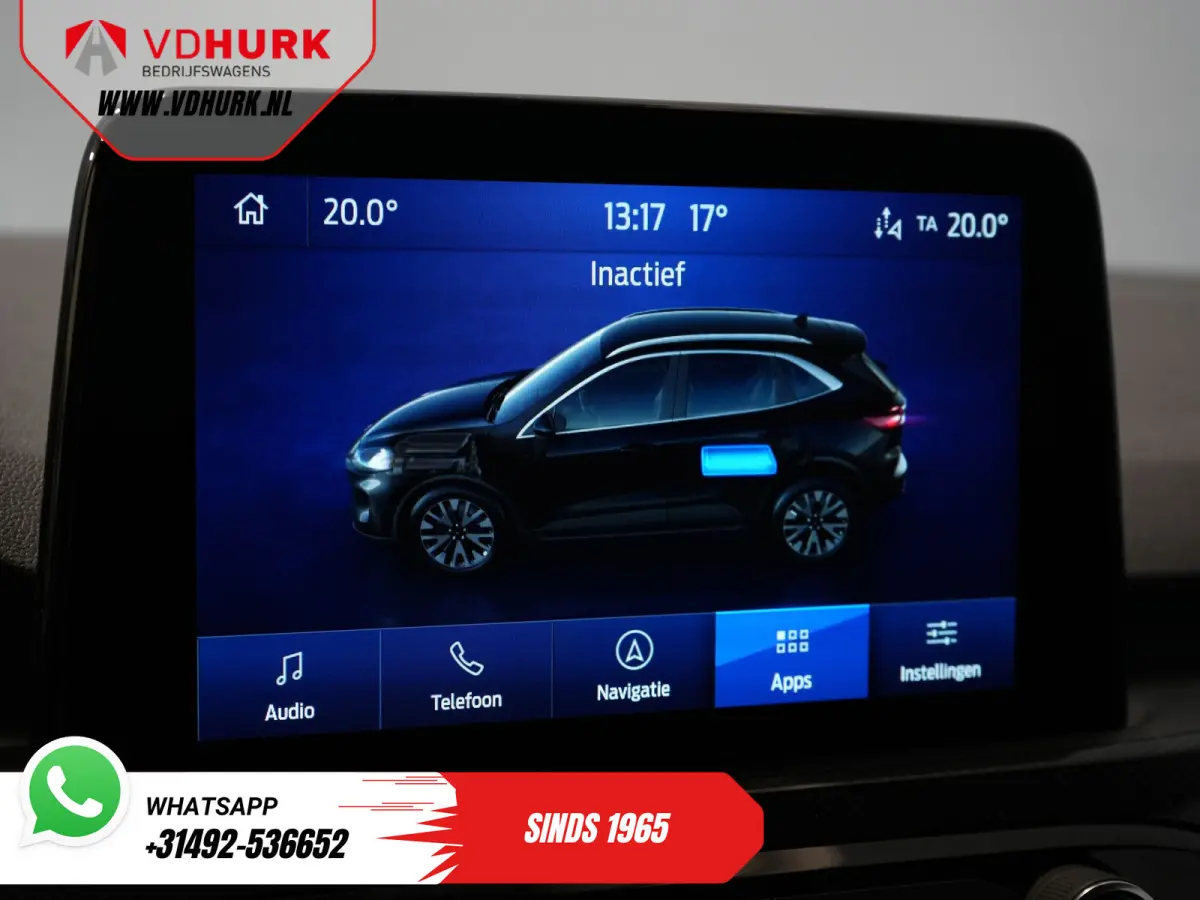 2.5 PHEV 225 pk ST-Line LED/ Head-Up/ Adapt.cruise/ Keyless/ Elek.klep/ Stoelverw/ Stuurverw./ Carplay/ Navi/ Climate/ PDC