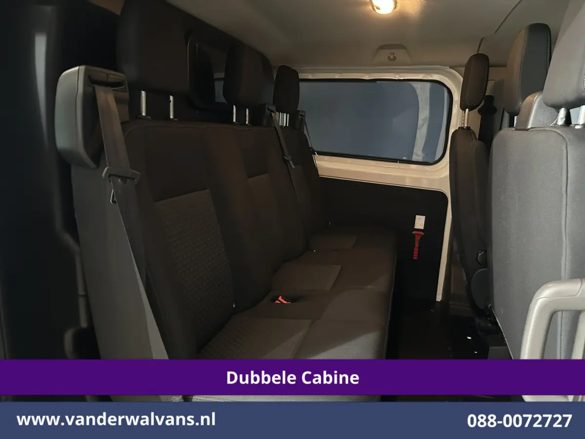 2.0 TDCI 131pk Automaat L2H1 Dubbele Cabine Euro6 Airco | 6-Zits | Camera | Navigatie | Apple Carplay Android Auto, Xenon, Cruisecontrol, Stoelverwarming, Verwarmde voorruit, Parkeersensoren