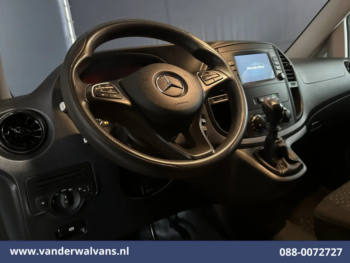 116 CDI 163pk L3H1 Euro6 Airco | Camera | Apple Carplay | Cruisecontrol | Bumper in de kleur Stoelverwarming, Android Auto, Bijrijdersbank