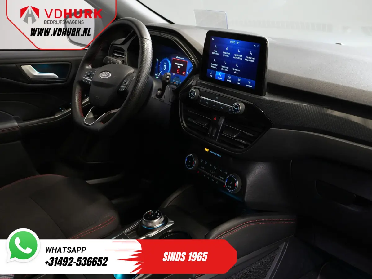 2.5 PHEV 225 pk ST-Line LED/ Head-Up/ Adapt.cruise/ Keyless/ Elek.klep/ Stoelverw/ Stuurverw./ Carplay/ Navi/ Climate/ PDC