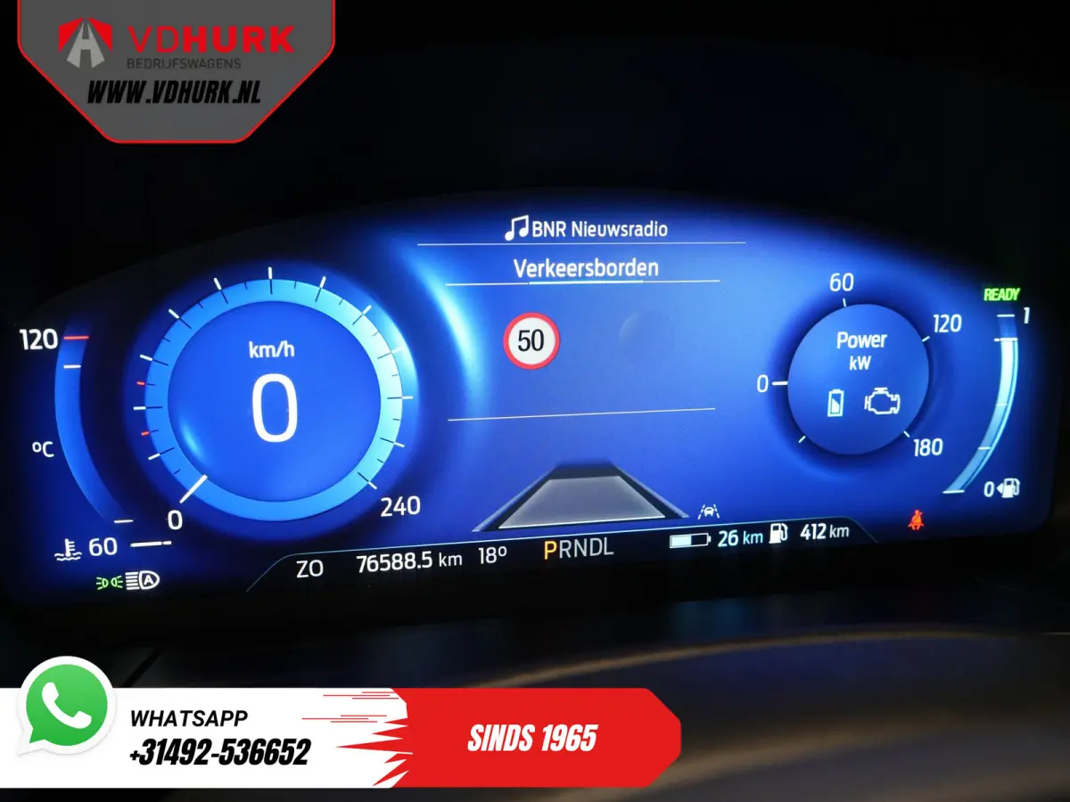 2.5 PHEV 225 pk ST-Line LED/ Head-Up/ Adapt.cruise/ Keyless/ Elek.klep/ Stoelverw/ Stuurverw./ Carplay/ Navi/ Climate/ PDC