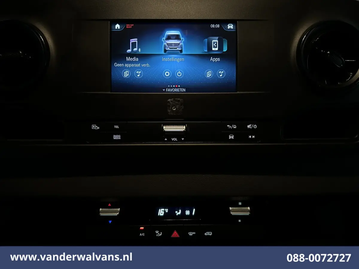 315 CDI 150pk L2H1 Euro6 Airco | Camera | Apple Carplay | Cruisecontrol | Trekhaak Android Auto, Stoelverwarming, Parkeersensoren, Bijrijdersbank