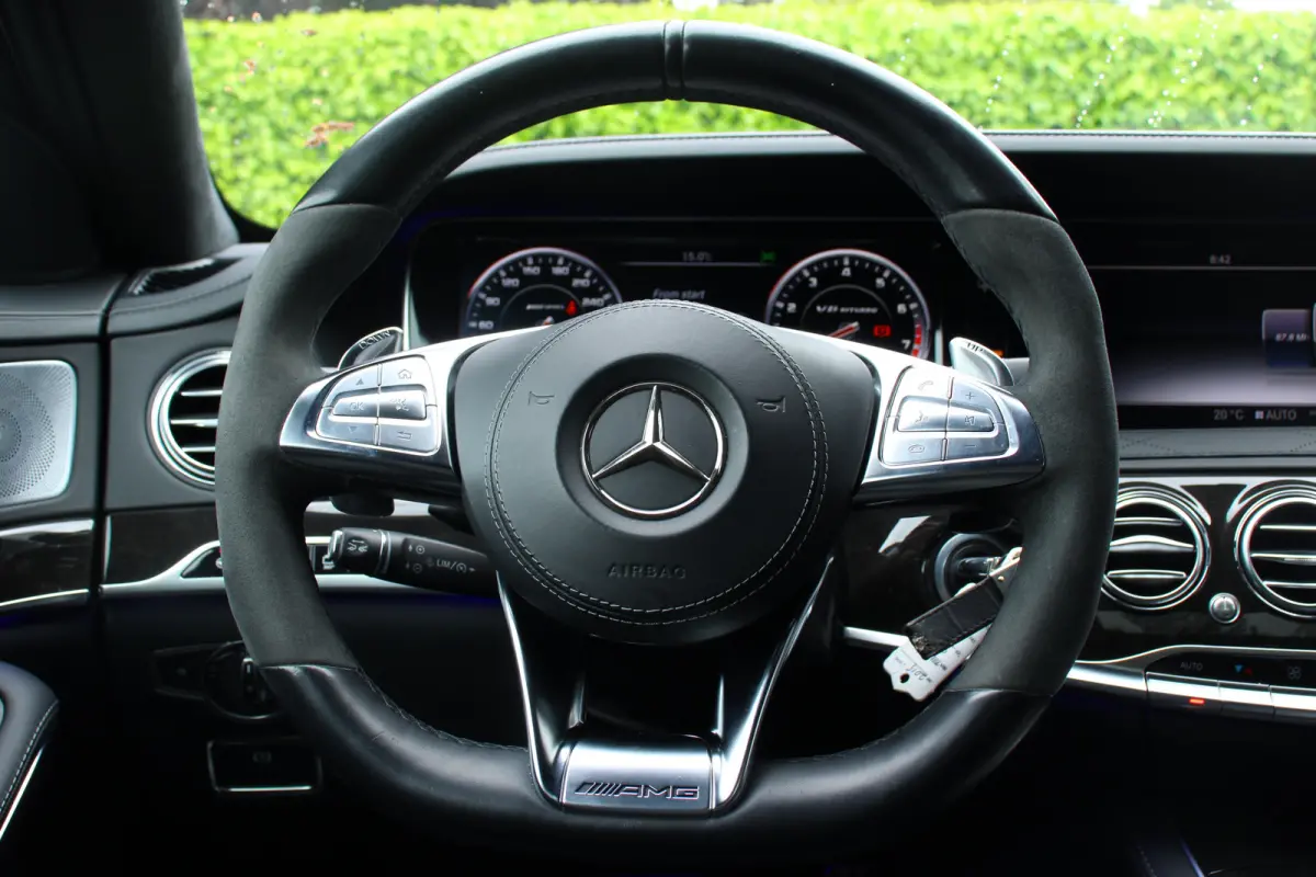 S63 AMG Lang | UNIEK! | DEALER OH! | | PPF VOOR | PANODAK | ADAPTIVE CRUISE | ELEKTR. STOELEN V+A INCL VERWARM- KOELING & MEMORY | BURMEISTER | MASAGE STOELEN | CAMERA | PARK SENS V+A | VOL!