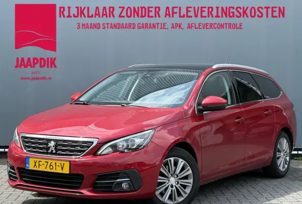 BWJ 2019 1.2 131 PK Blue Lease Premium NIEUWE DISTR.RIEM!! AUTOMAAT | PANORAMA | LEDER | CLIMA | ANDROID AUTO | APPLE CARPLAY | MULTIFUNCT. STUUR