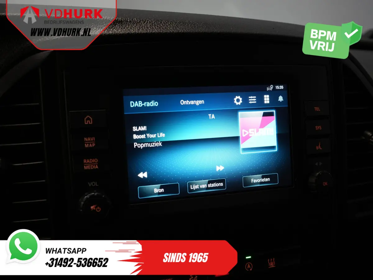 119 CDI Aut. XL L3 LED/ Standkachel/ Stoelverw./ Carplay/ Camera/ Trekhaak/ PDC/ Cruise