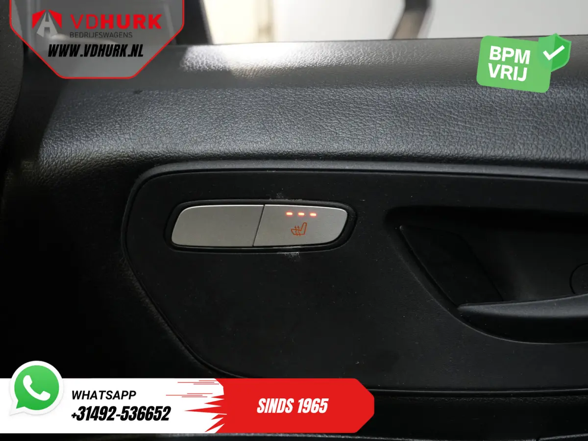 119 CDI Aut. XL L3 LED/ Standkachel/ Stoelverw./ Carplay/ Camera/ Trekhaak/ PDC/ Cruise