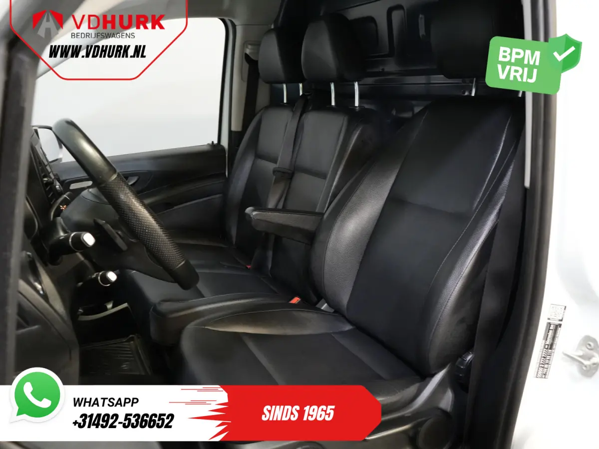 119 CDI Aut. XL L3 LED/ Standkachel/ Stoelverw./ Carplay/ Camera/ Trekhaak/ PDC/ Cruise