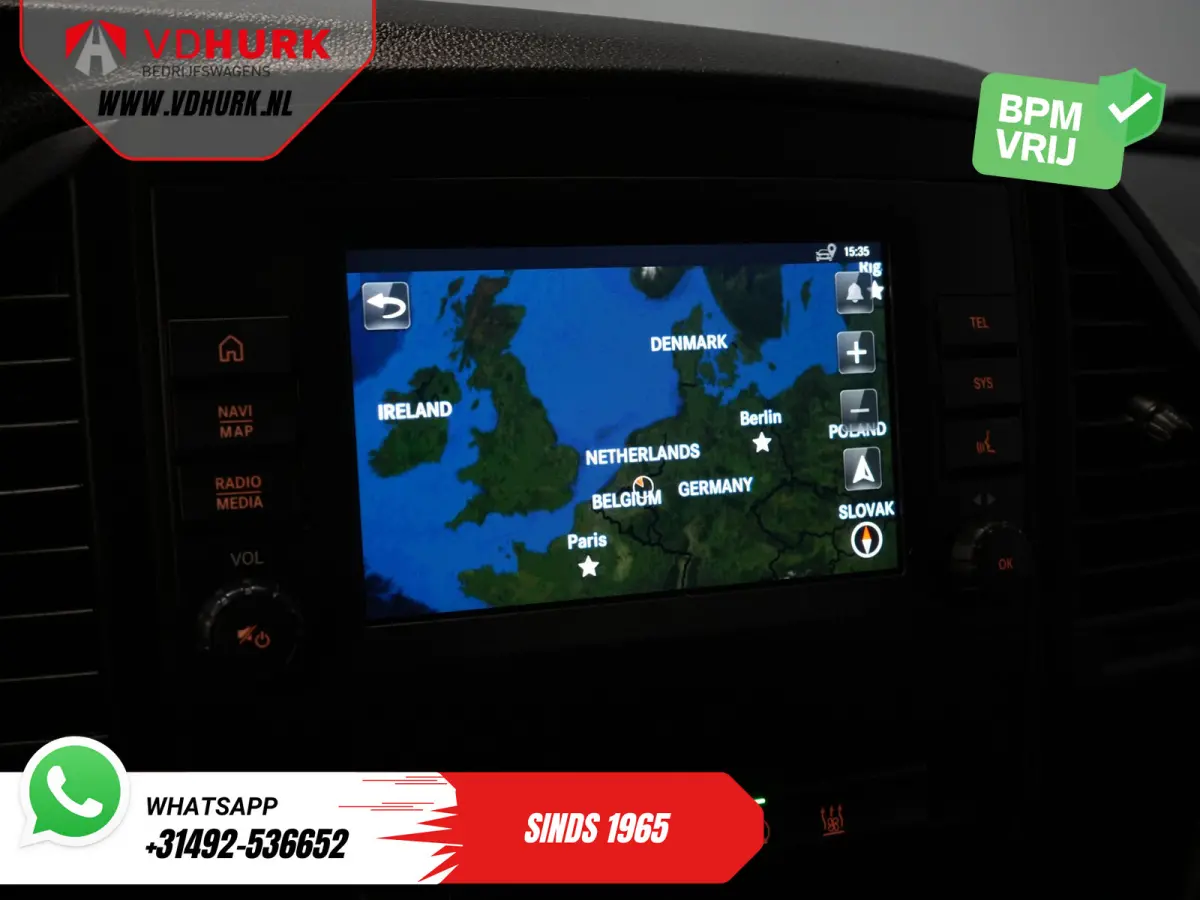 119 CDI Aut. XL L3 LED/ Standkachel/ Stoelverw./ Carplay/ Camera/ Trekhaak/ PDC/ Cruise