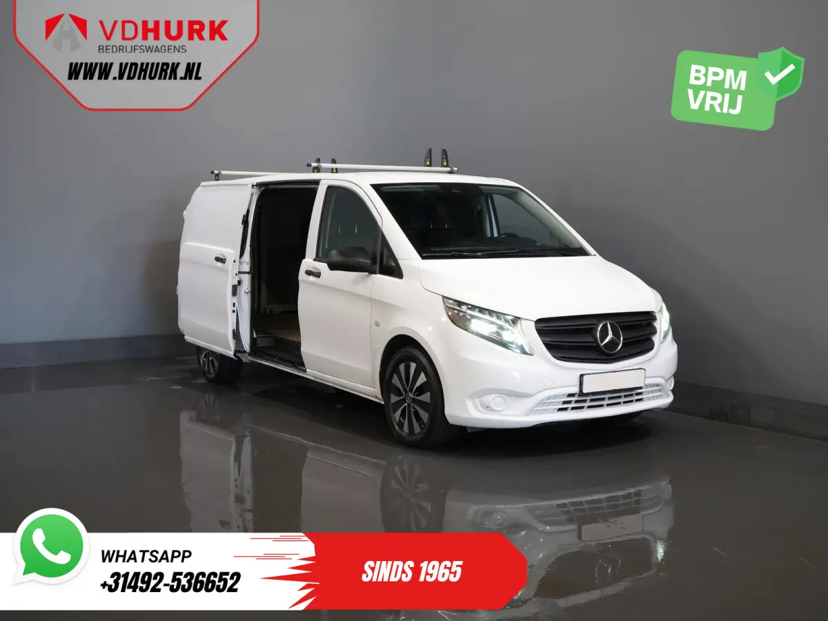 119 CDI Aut. XL L3 LED/ Standkachel/ Stoelverw./ Carplay/ Camera/ Trekhaak/ PDC/ Cruise