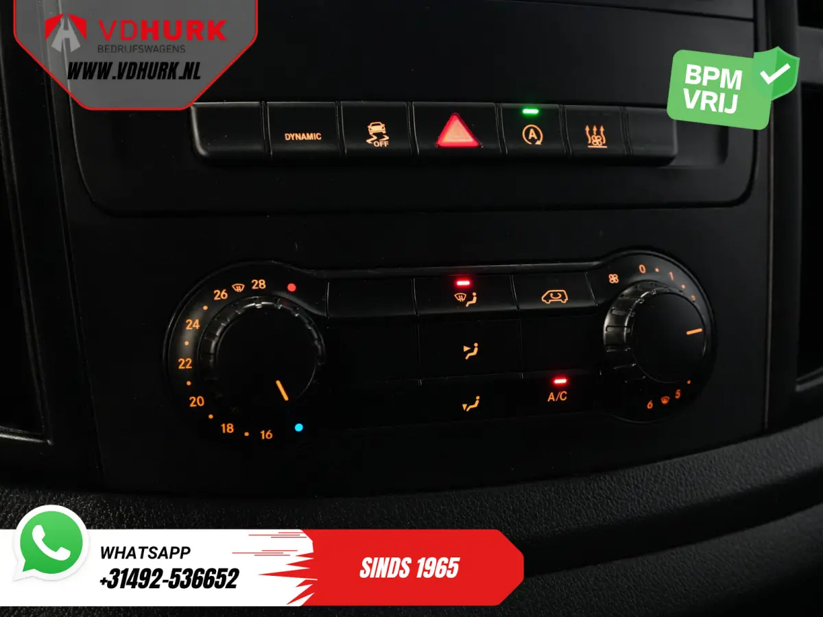 119 CDI Aut. XL L3 LED/ Standkachel/ Stoelverw./ Carplay/ Camera/ Trekhaak/ PDC/ Cruise