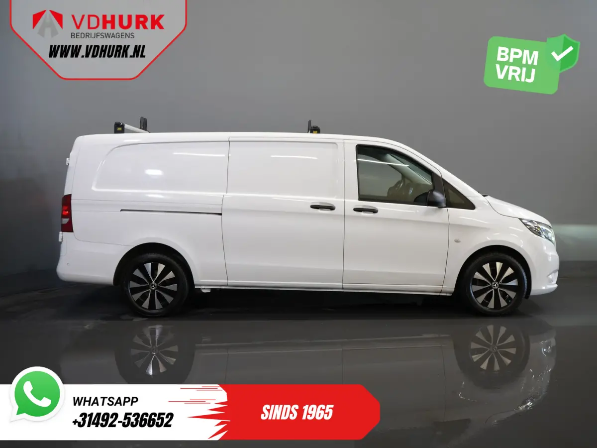 119 CDI Aut. XL L3 LED/ Standkachel/ Stoelverw./ Carplay/ Camera/ Trekhaak/ PDC/ Cruise