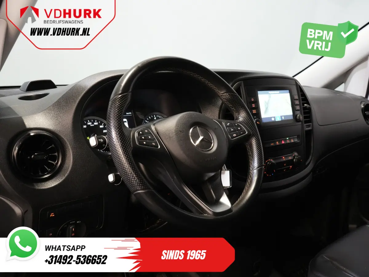 119 CDI Aut. XL L3 LED/ Standkachel/ Stoelverw./ Carplay/ Camera/ Trekhaak/ PDC/ Cruise