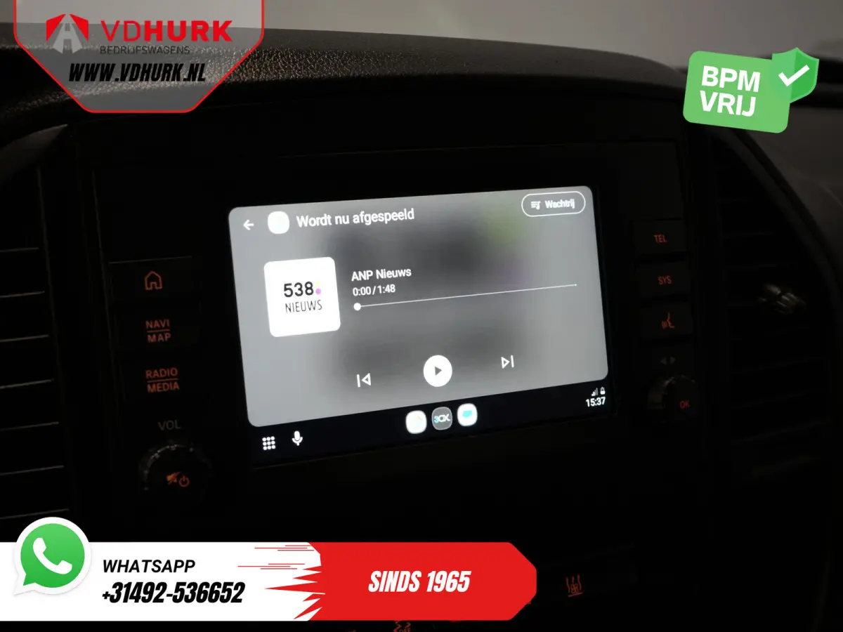 119 CDI Aut. XL L3 LED/ Standkachel/ Stoelverw./ Carplay/ Camera/ Trekhaak/ PDC/ Cruise