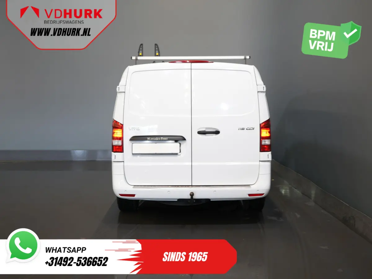 119 CDI Aut. XL L3 LED/ Standkachel/ Stoelverw./ Carplay/ Camera/ Trekhaak/ PDC/ Cruise