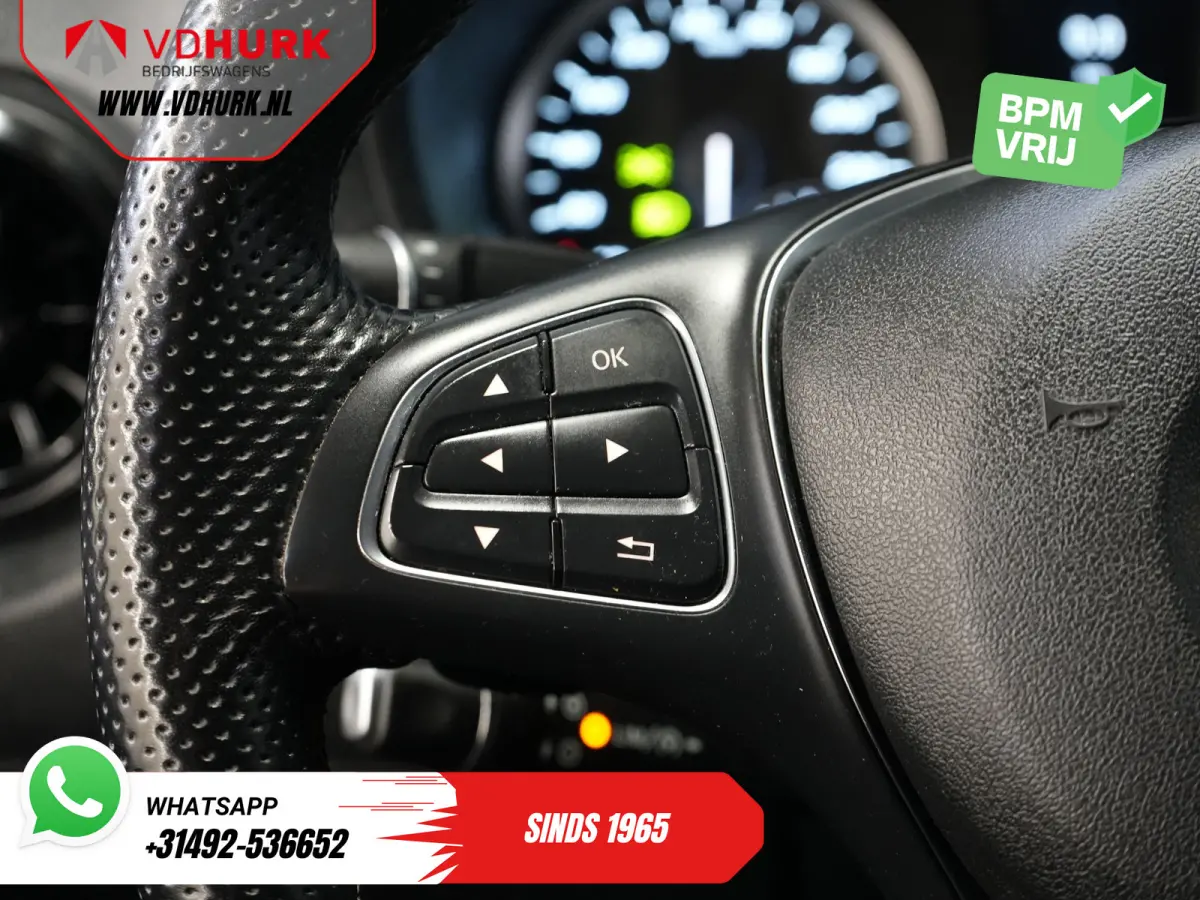 119 CDI Aut. XL L3 LED/ Standkachel/ Stoelverw./ Carplay/ Camera/ Trekhaak/ PDC/ Cruise