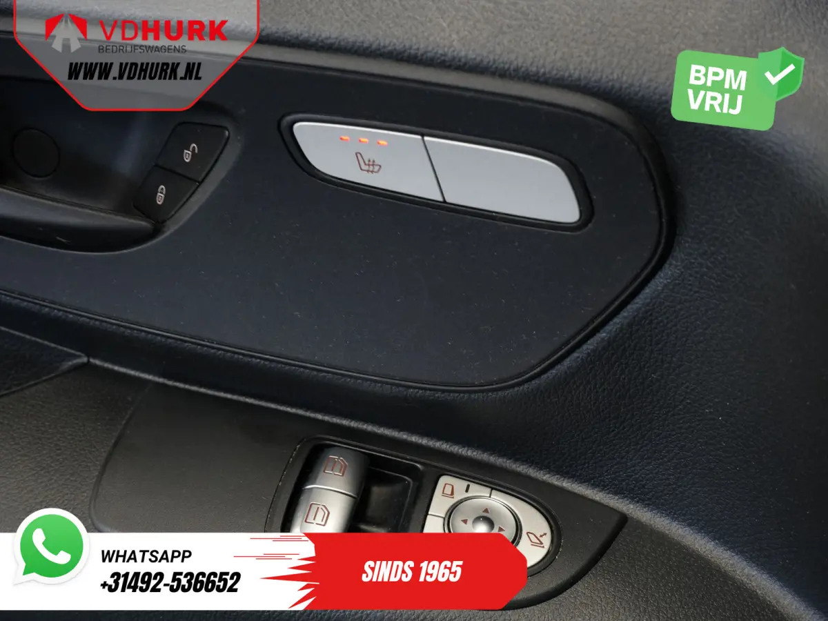 119 CDI Aut. XL L3 LED/ Standkachel/ Stoelverw./ Carplay/ Camera/ Trekhaak/ PDC/ Cruise