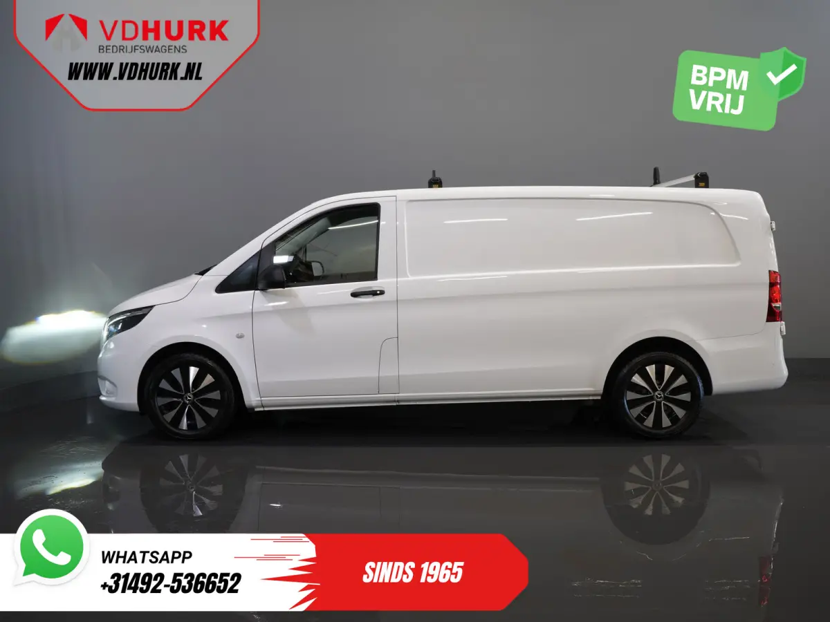 119 CDI Aut. XL L3 LED/ Standkachel/ Stoelverw./ Carplay/ Navi/ Camera/ PDC/ LMV/ Cruise/ Trekhaak/ Airco