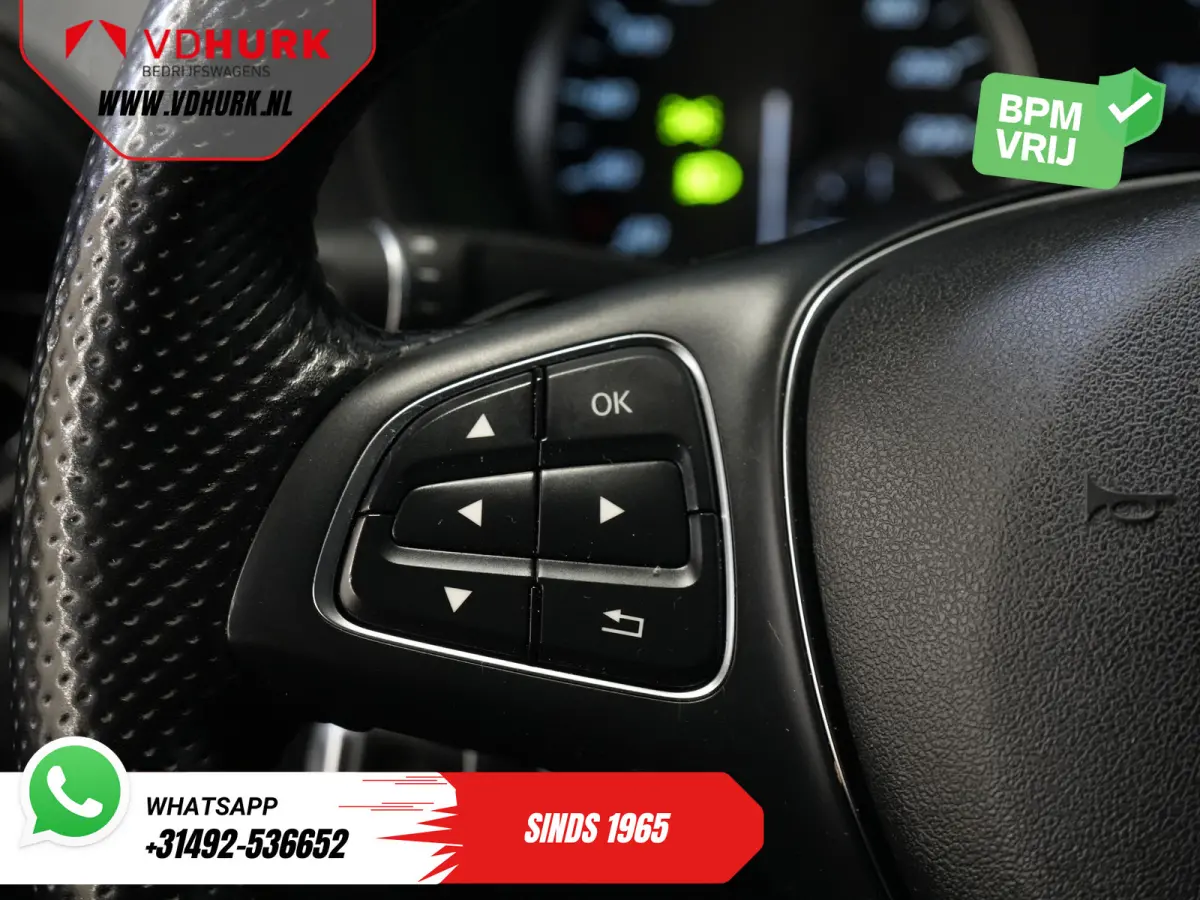 119 CDI Aut. XL L3 LED/ Standkachel/ Stoelverw./ Carplay/ Navi/ Camera/ PDC/ LMV/ Cruise/ Trekhaak/ Airco
