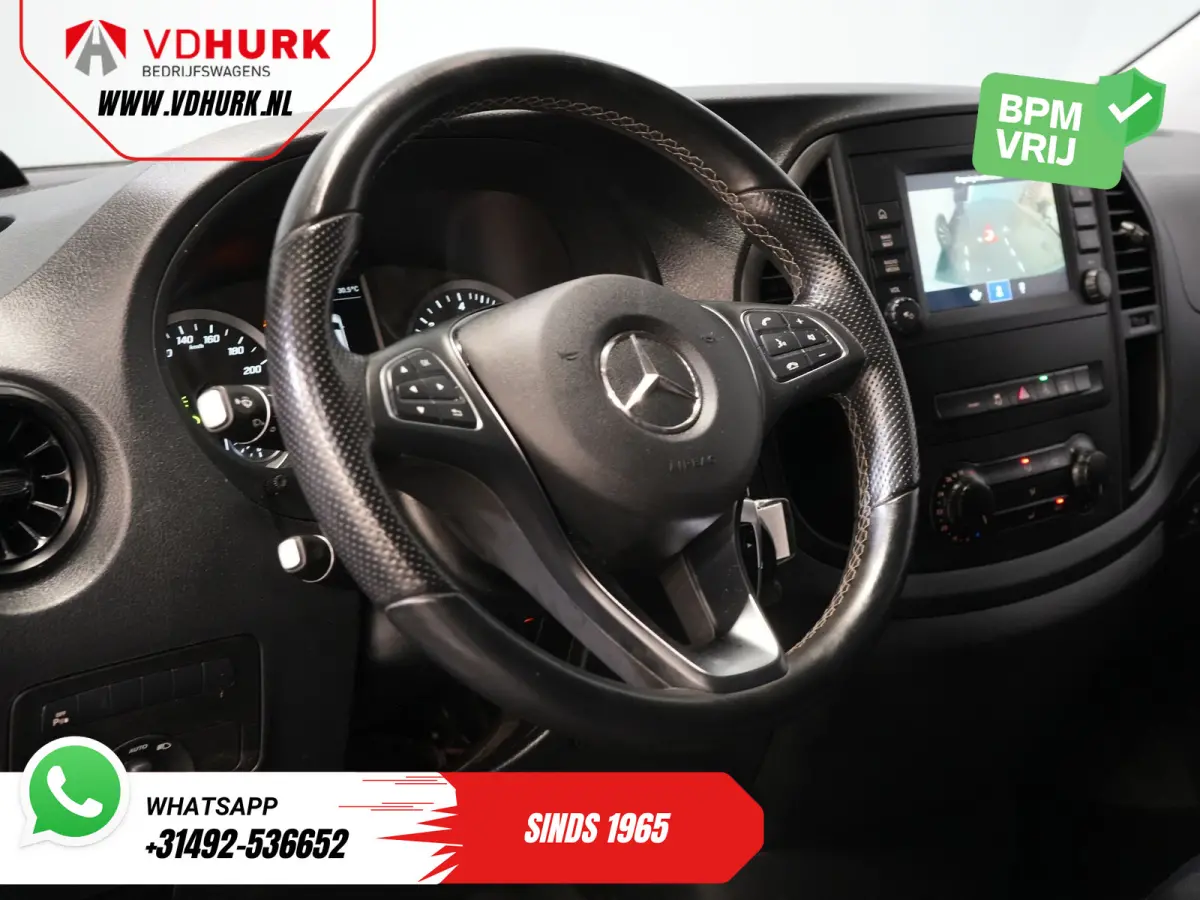 119 CDI Aut. XL L3 LED/ Standkachel/ Stoelverw./ Carplay/ Navi/ Camera/ PDC/ LMV/ Cruise/ Trekhaak/ Airco