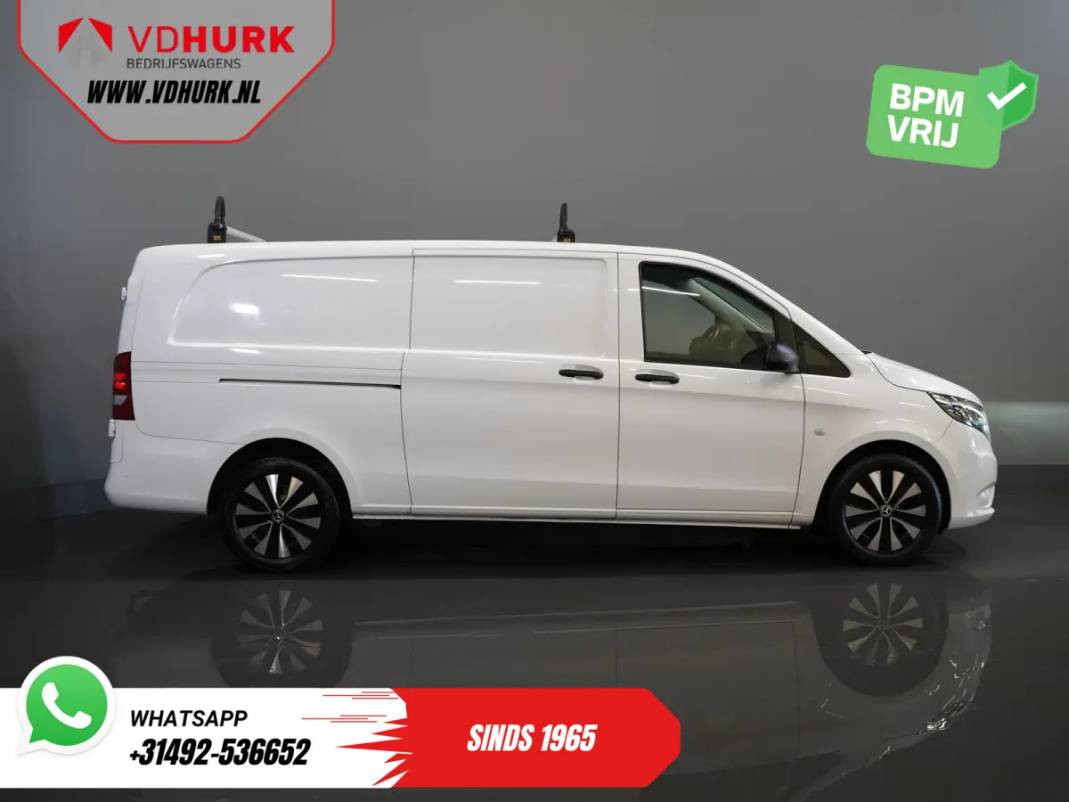 119 CDI Aut. XL L3 LED/ Standkachel/ Stoelverw./ Carplay/ Navi/ Camera/ PDC/ LMV/ Cruise/ Trekhaak/ Airco