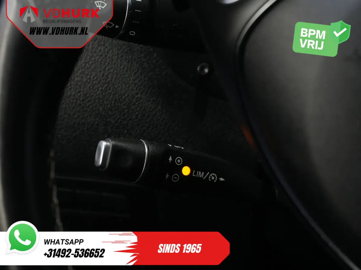119 CDI Aut. XL L3 LED/ Standkachel/ Stoelverw./ Carplay/ Navi/ Camera/ PDC/ LMV/ Cruise/ Trekhaak/ Airco