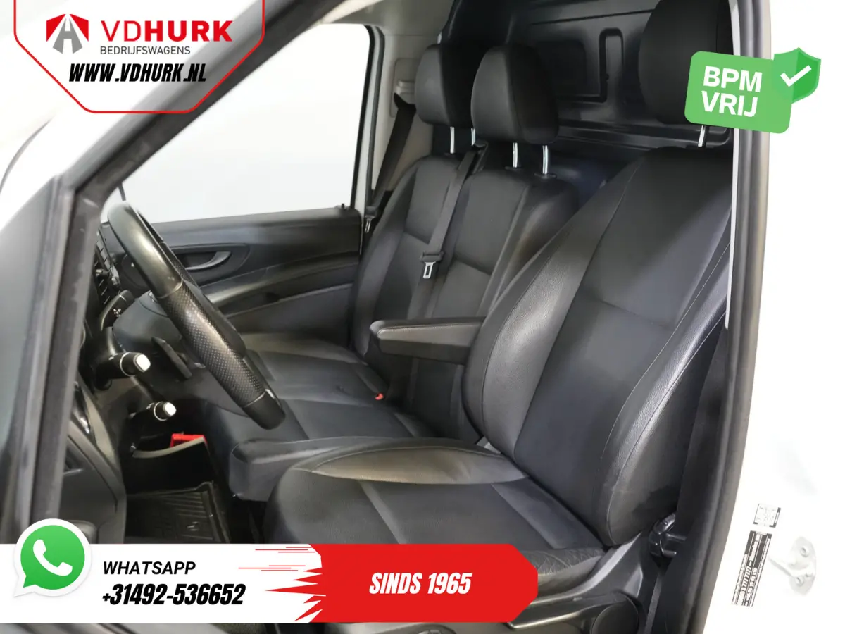 119 CDI Aut. XL L3 LED/ Standkachel/ Stoelverw./ Carplay/ Navi/ Camera/ PDC/ LMV/ Cruise/ Trekhaak/ Airco