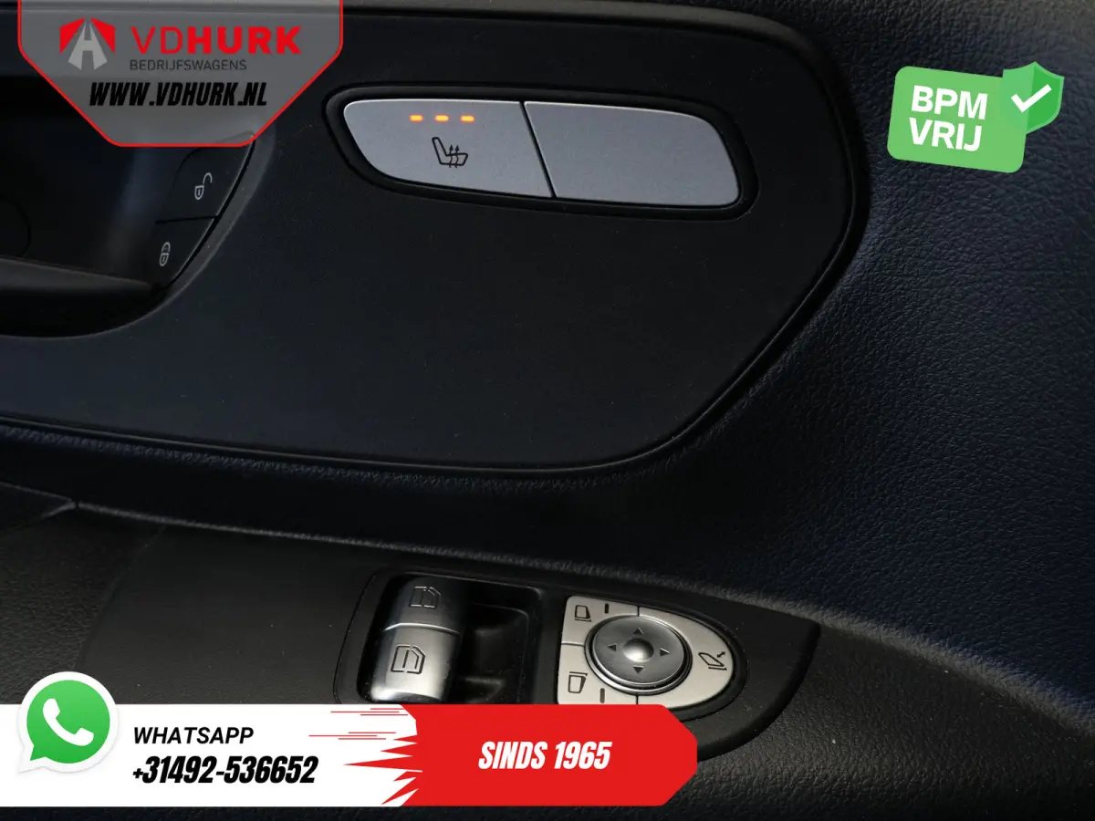 119 CDI Aut. XL L3 LED/ Standkachel/ Stoelverw./ Carplay/ Navi/ Camera/ PDC/ LMV/ Cruise/ Trekhaak/ Airco